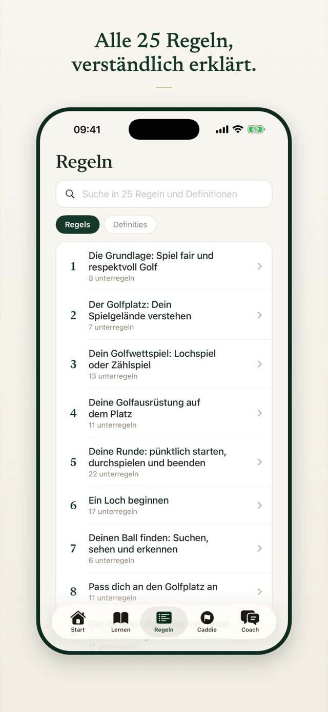Alle 25 Regeln, verständlich erklärt.