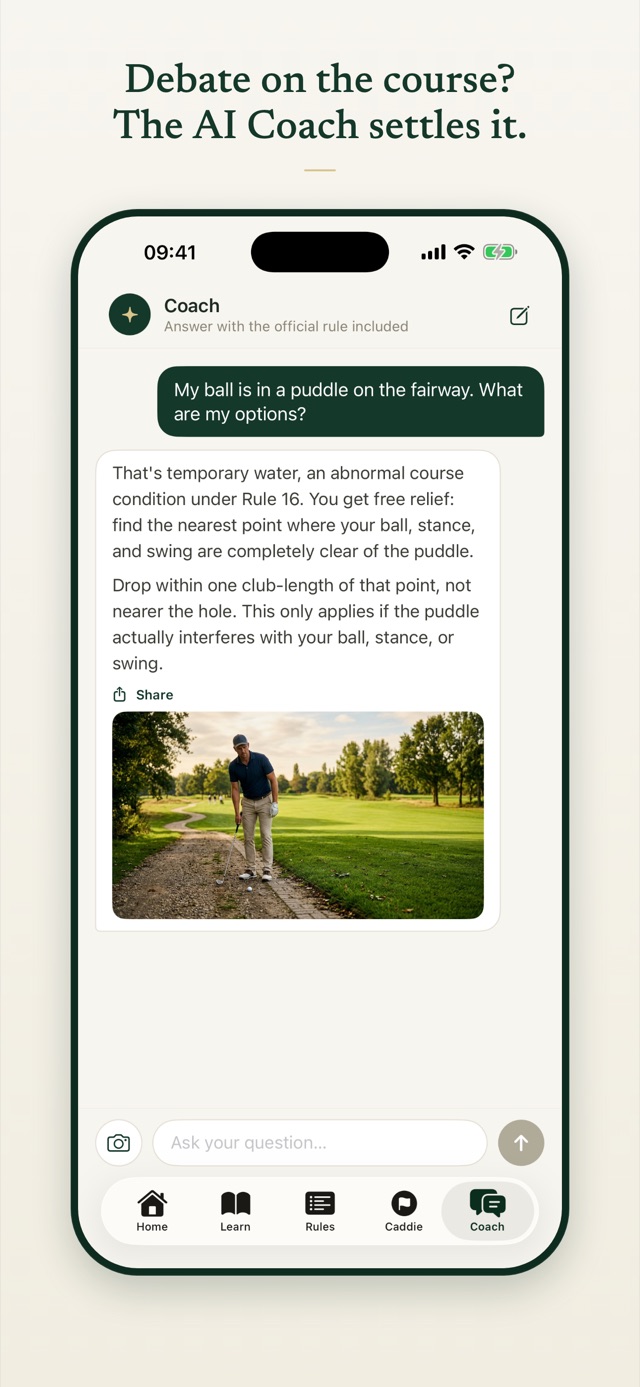 Debate on the course? The AI Coach settles it.